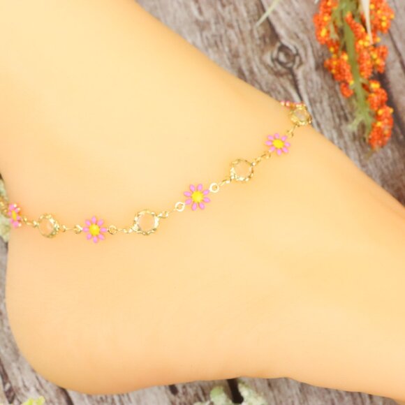 "Dainty Anklet for Women – Elegant Everyday Jewelry & Perfect Gift | MLCRC1265 - Picture 3 of 10